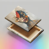 Artistic Woman Portrait - High-Quality Canvas Print | Custom Photo Canvas Print, Also Custom Canvas Prints with Your Photos