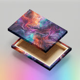 Abstract Waves of Color - High-Quality Canvas Print | Custom Photo Canvas Print, Also Custom Canvas Prints with Your Photos