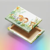 Adorable Jungle Animals - High-Quality Canvas Print | Custom Photo Canvas Print, Also Custom Canvas Prints with Your Photos