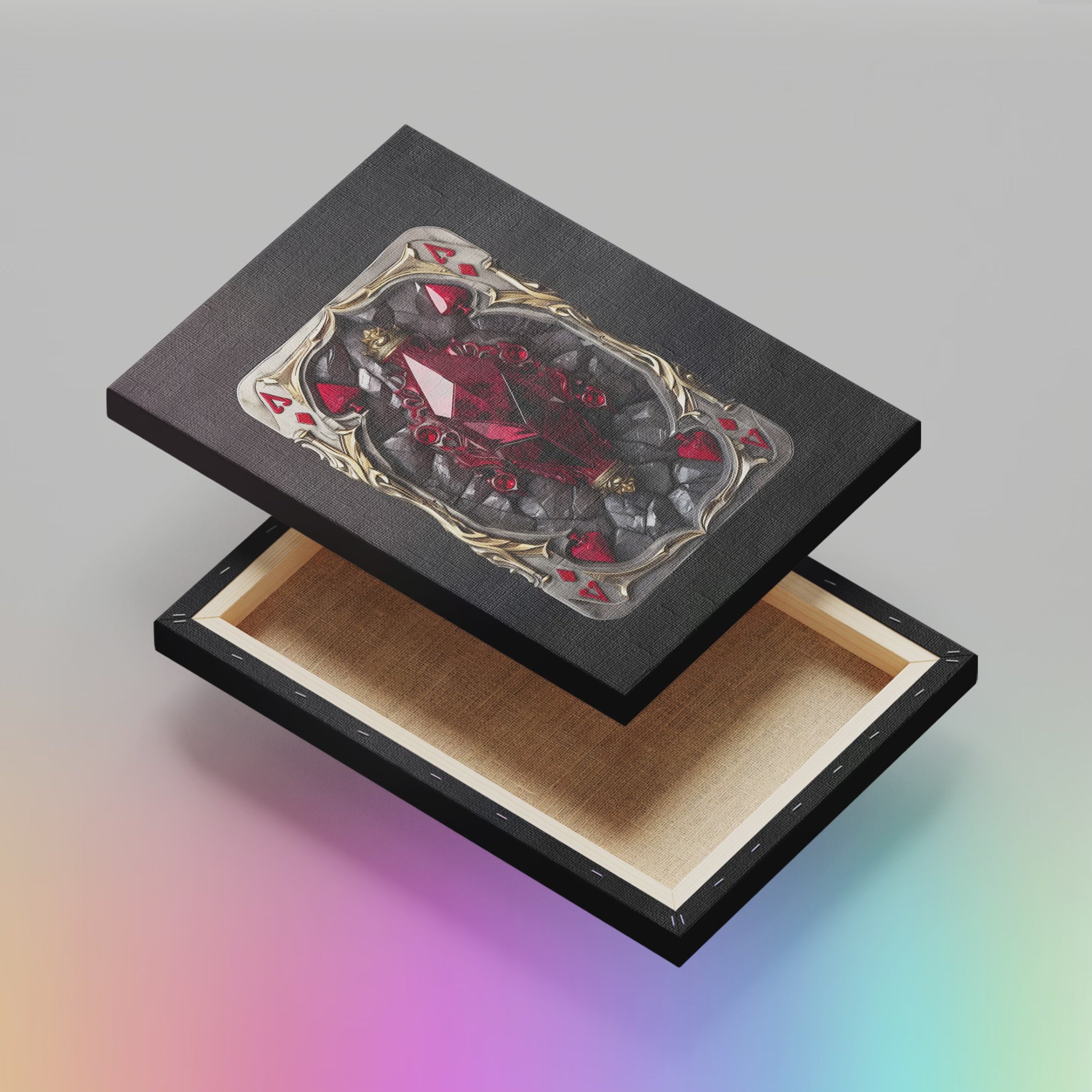 Ace of Hearts - High-Quality Canvas Print | Custom Photo Canvas Print, Also Custom Canvas Prints with Your Photos