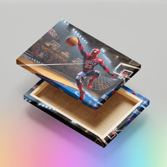 Spider-Man's Court Performance - High-Quality Canvas Print | Custom Photo Canvas Print, Also Custom Canvas Prints with Your Photos