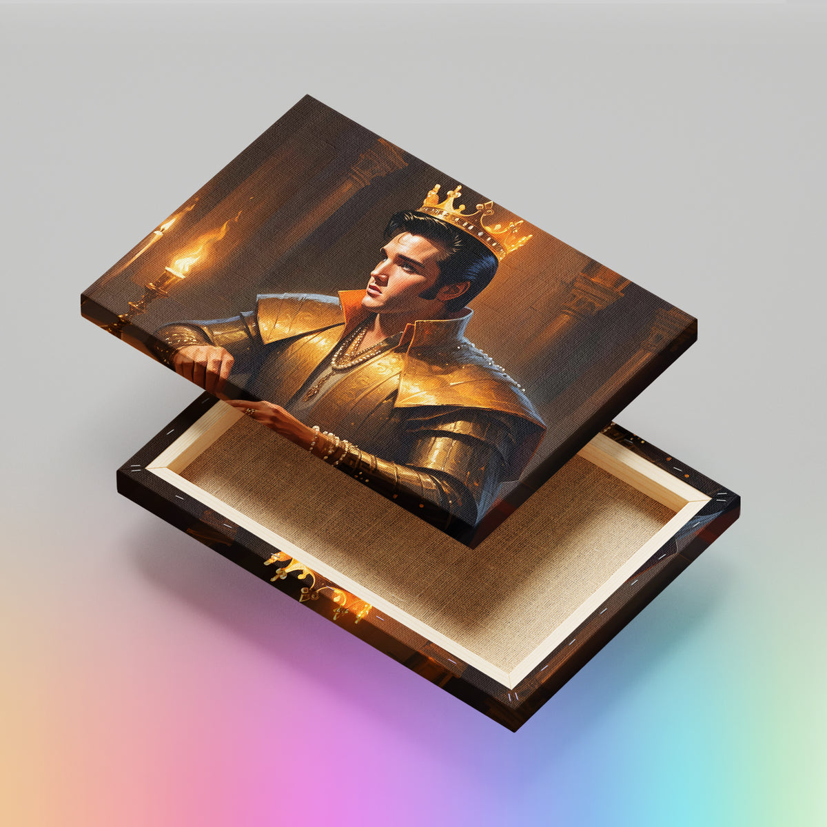 Elvis the King - High-Quality Canvas Print | Custom Photo Canvas Print, Also Custom Canvas Prints with Your Photos