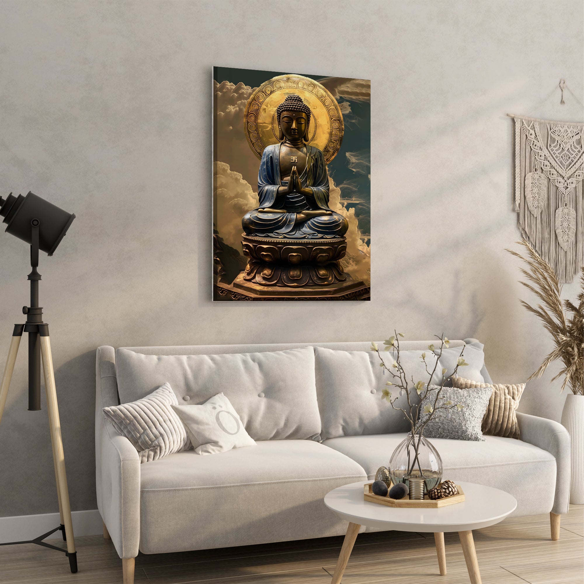 Serenity of the Buddha - High-Quality Canvas Print | Custom Photo Canvas Print, Also Custom Canvas Prints with Your Photos