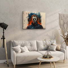 Haunting Presence of Michael Myers - High-Quality Canvas Print | Custom Photo Canvas Print, Also Custom Canvas Prints with Your Photos