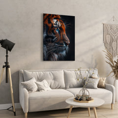 Wild Tiger Portrait - High-Quality Canvas Print | Custom Photo Canvas Print, Also Custom Canvas Prints with Your Photos