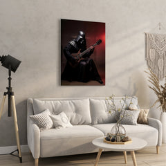 Darth Vader Playing Electro Guitar - High-Quality Canvas Print | Custom Photo Canvas Print, Also Custom Canvas Prints with Your Photos