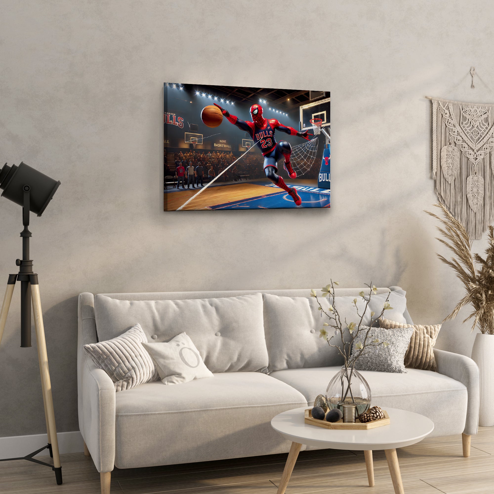 Spider-Man's Court Performance - High-Quality Canvas Print | Custom Photo Canvas Print, Also Custom Canvas Prints with Your Photos