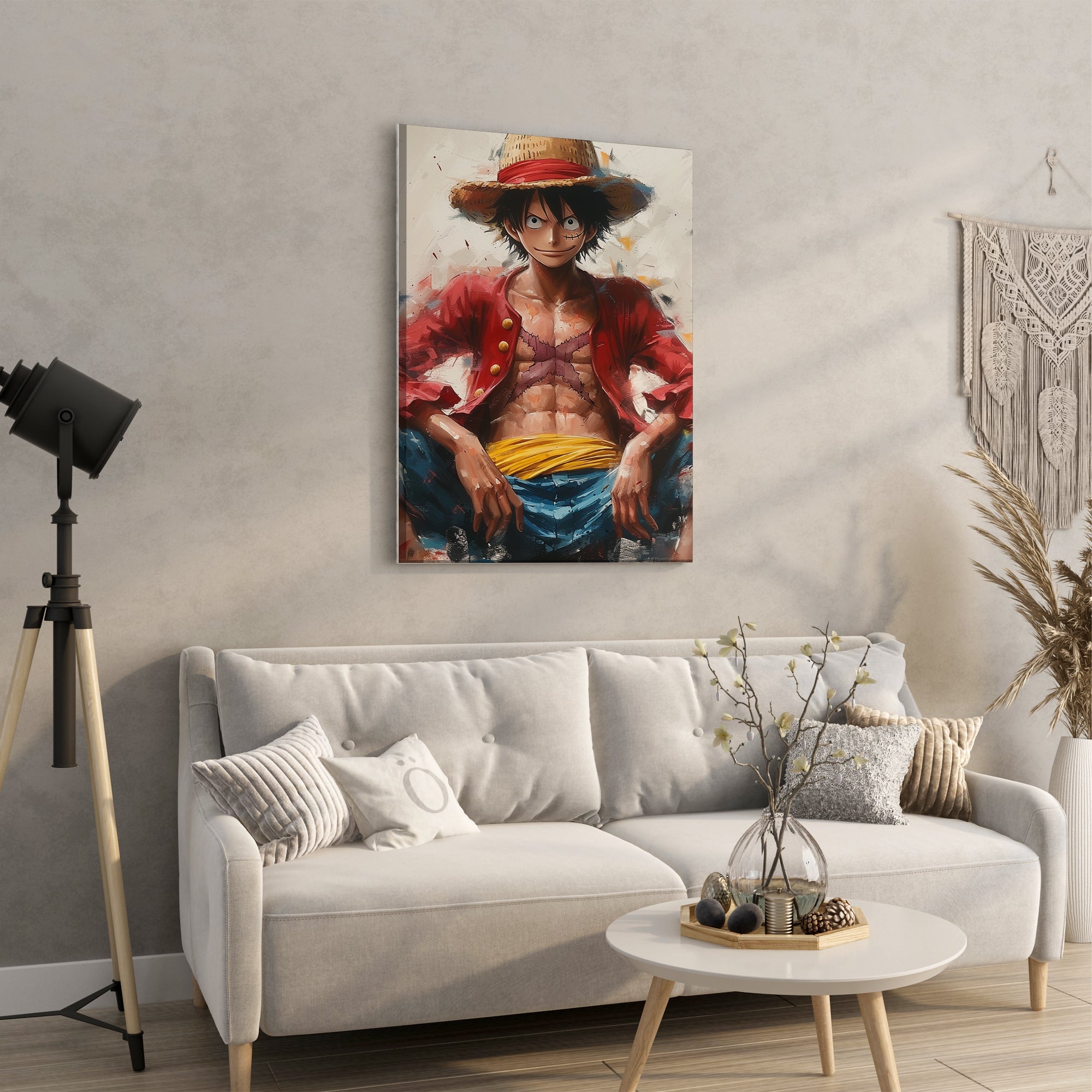 Luffy's Determination - High-Quality Canvas Print | Custom Photo Canvas Print, Also Custom Canvas Prints with Your Photos