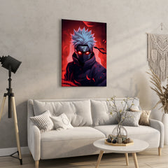 Epic Portrait of Kakashi - High-Quality Canvas Print | Custom Photo Canvas Print, Also Custom Canvas Prints with Your Photos