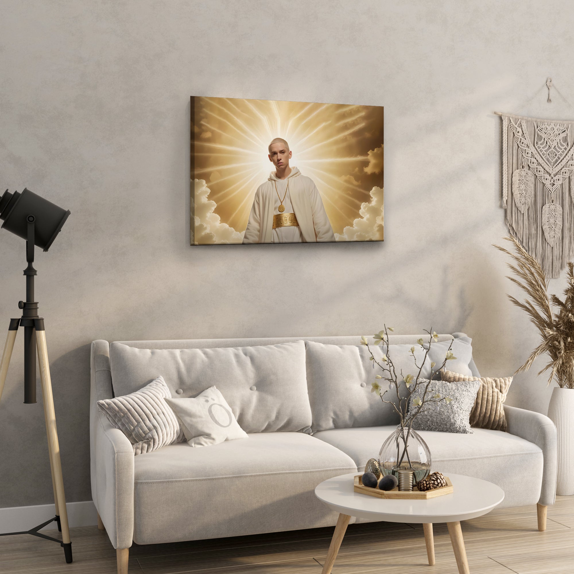 The Rap God: Eminem - High-Quality Canvas Print | Custom Photo Canvas Print, Also Custom Canvas Prints with Your Photos