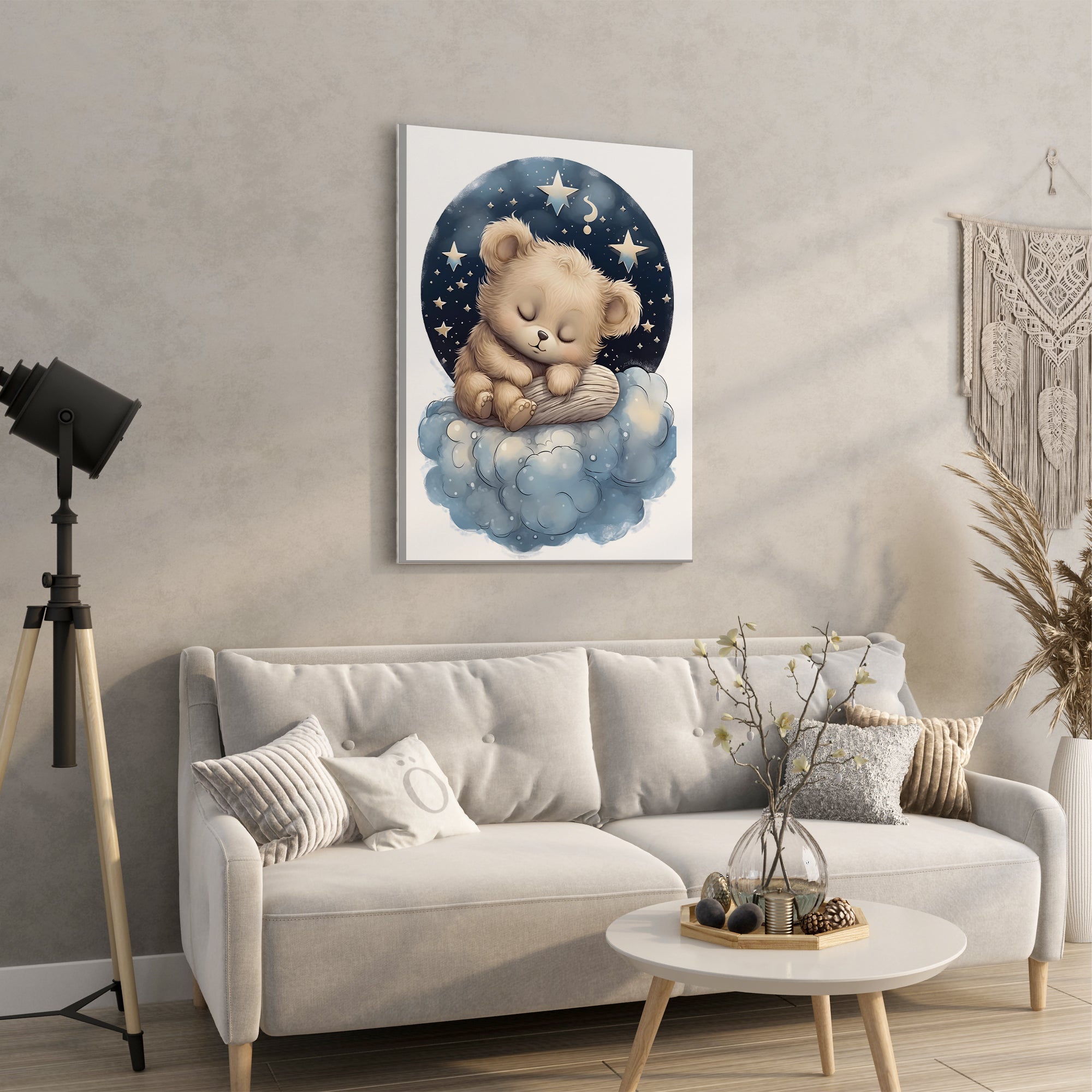 Sleeping Baby Bear - High-Quality Canvas Print | Custom Photo Canvas Print, Also Custom Canvas Prints with Your Photos