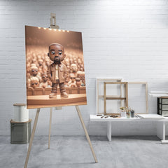 Kanye Figurine - High-Quality Canvas Print | Custom Photo Canvas Print, Also Custom Canvas Prints with Your Photos