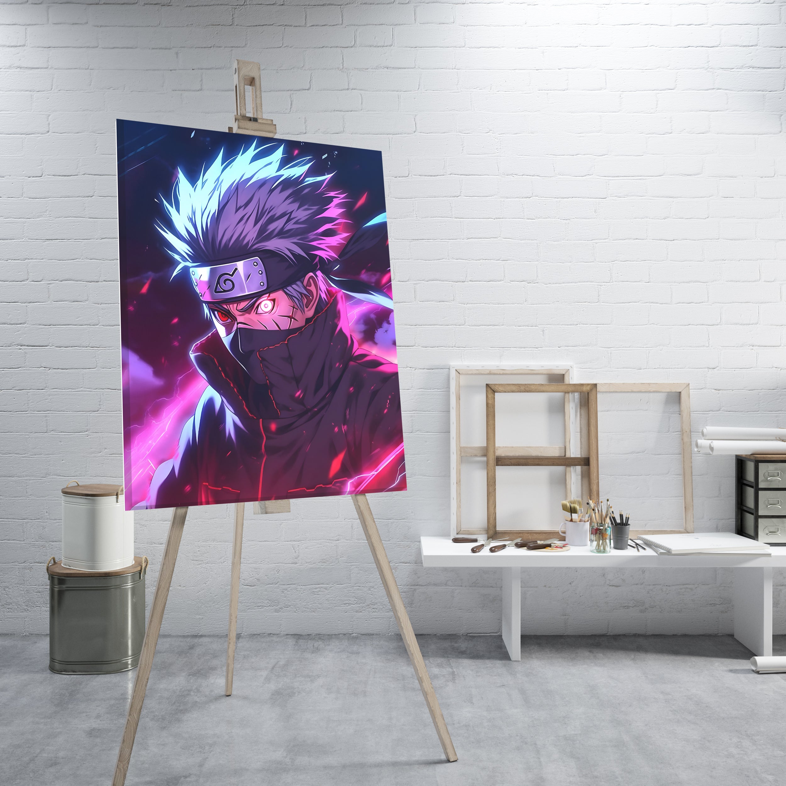 Kakashi From Naruto - High-Quality Canvas Print | Custom Photo Canvas Print, Also Custom Canvas Prints with Your Photos