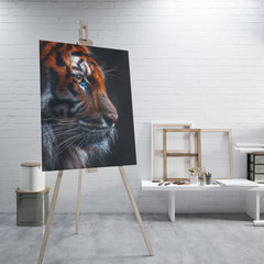 Wild Tiger Portrait - High-Quality Canvas Print | Custom Photo Canvas Print, Also Custom Canvas Prints with Your Photos