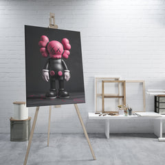 Pink Skull Mickey Mouse - High-Quality Canvas Print | Custom Photo Canvas Print, Also Custom Canvas Prints with Your Photos