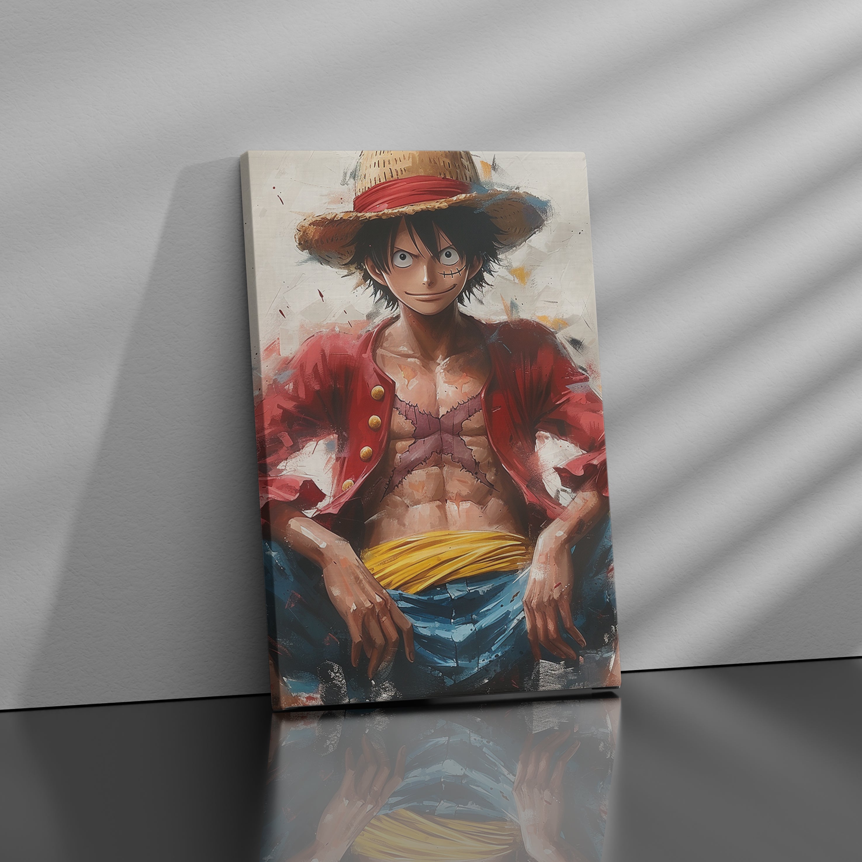 Luffy's Determination - High-Quality Canvas Print | Custom Photo Canvas Print, Also Custom Canvas Prints with Your Photos