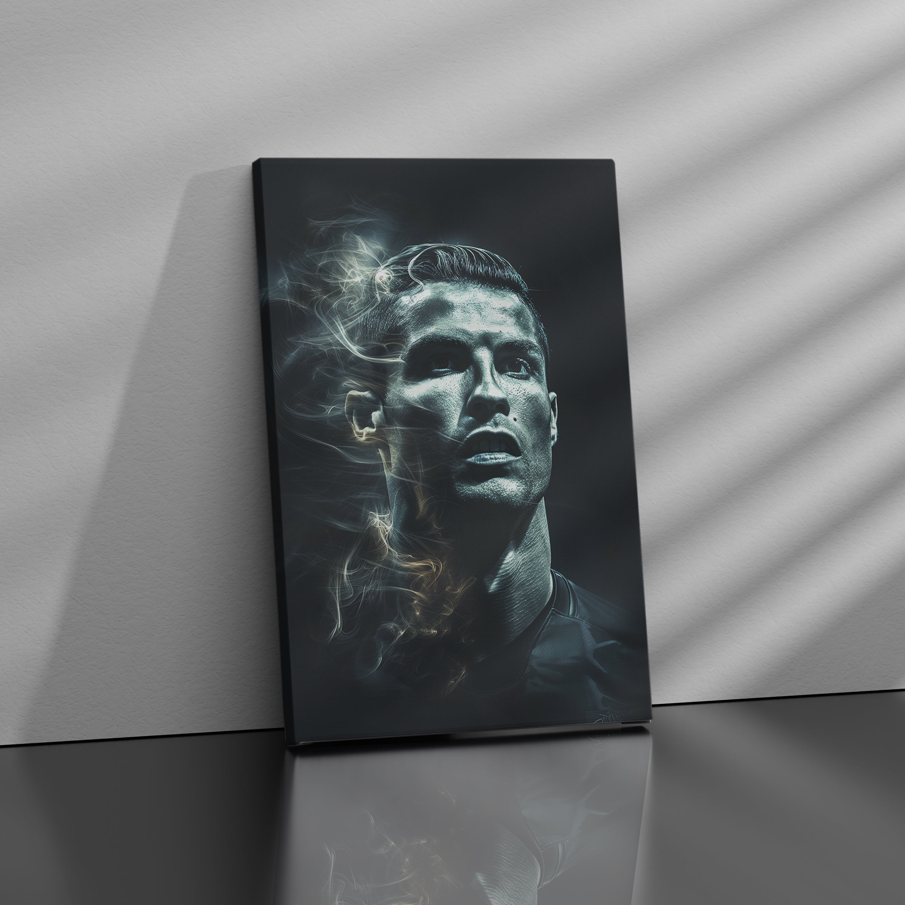 Ethereal Cristiano Ronaldo - High-Quality Canvas Print | Custom Photo Canvas Print, Also Custom Canvas Prints with Your Photos