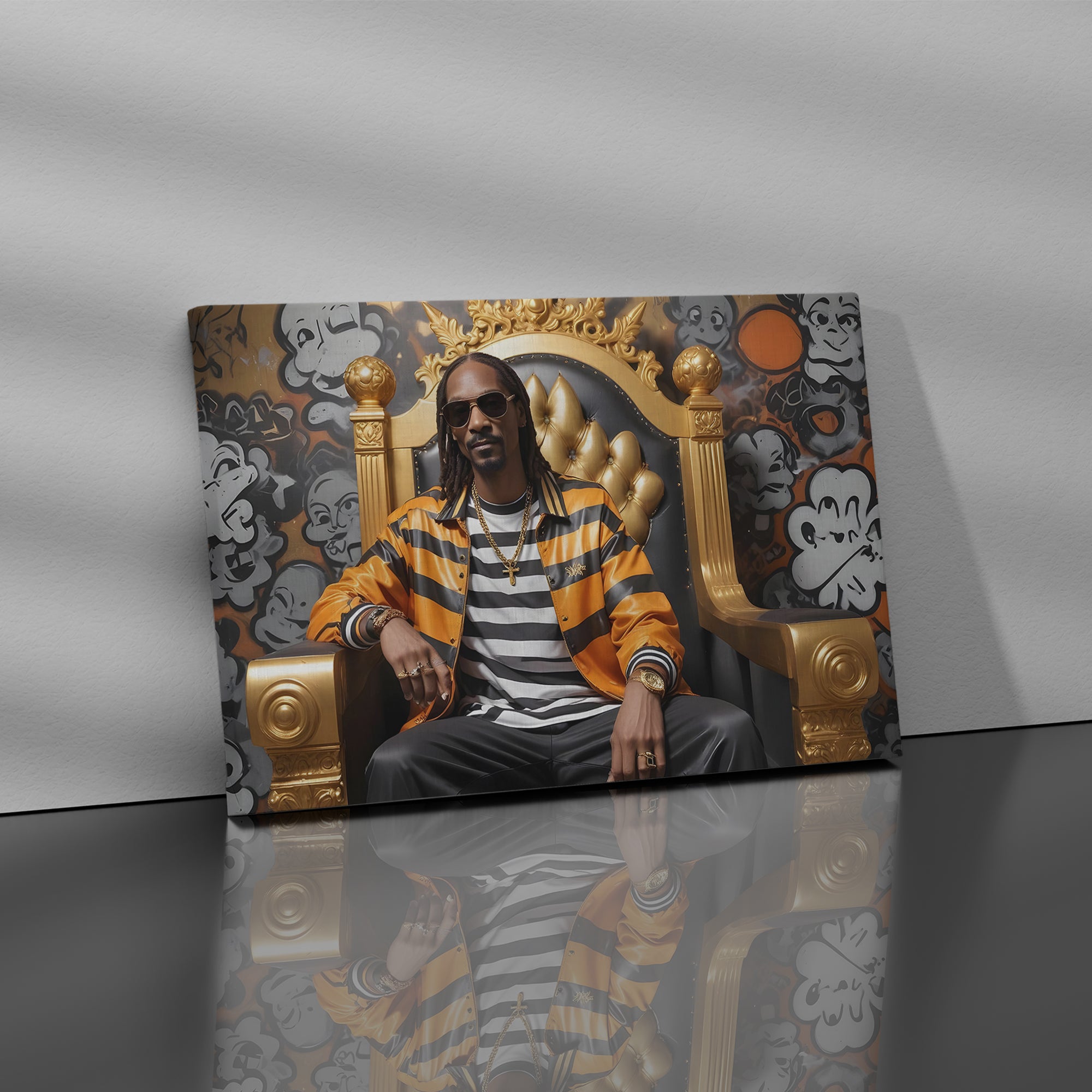 King Snoop Dogg - High-Quality Canvas Print | Custom Photo Canvas Print, Also Custom Canvas Prints with Your Photos