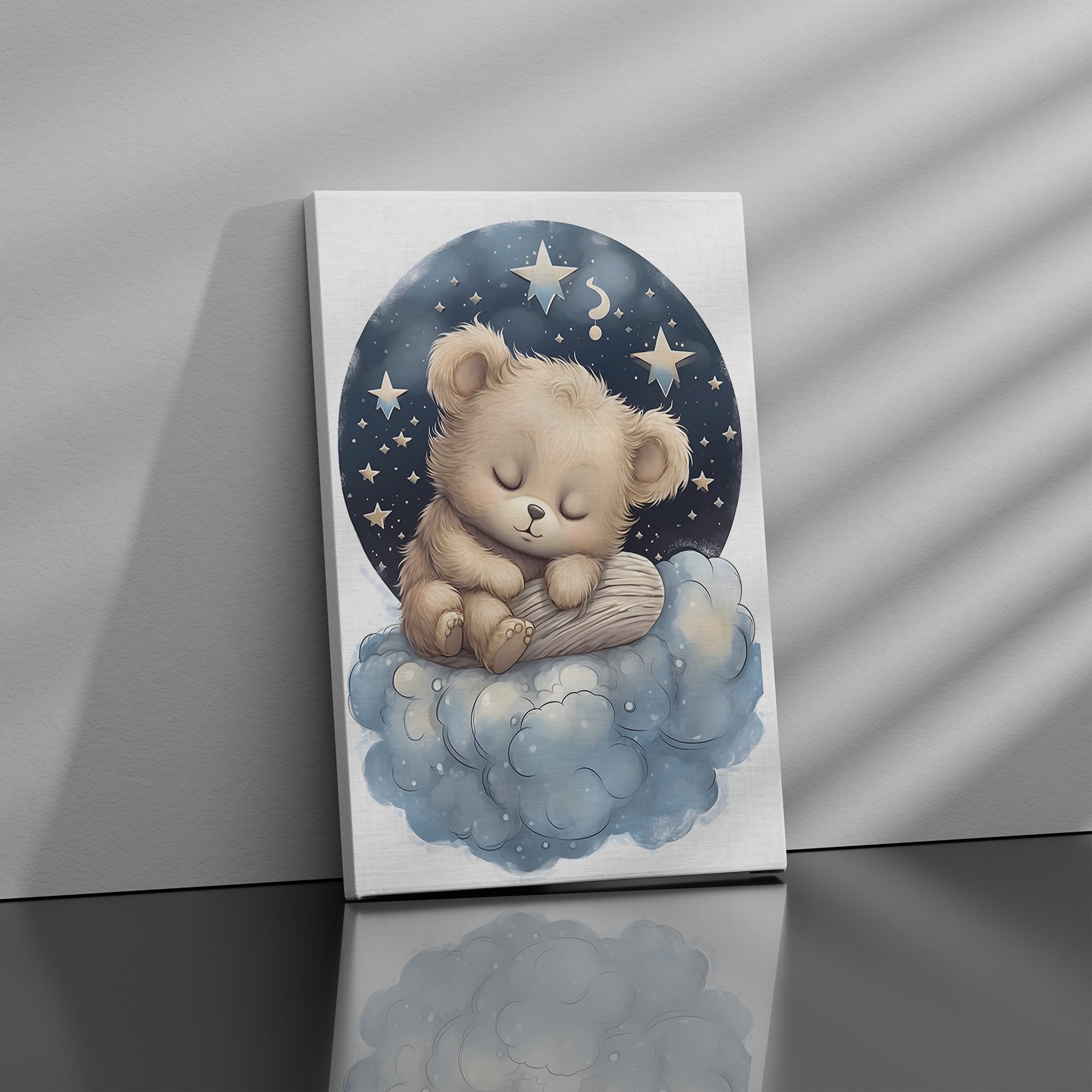 Sleeping Baby Bear - High-Quality Canvas Print | Custom Photo Canvas Print, Also Custom Canvas Prints with Your Photos