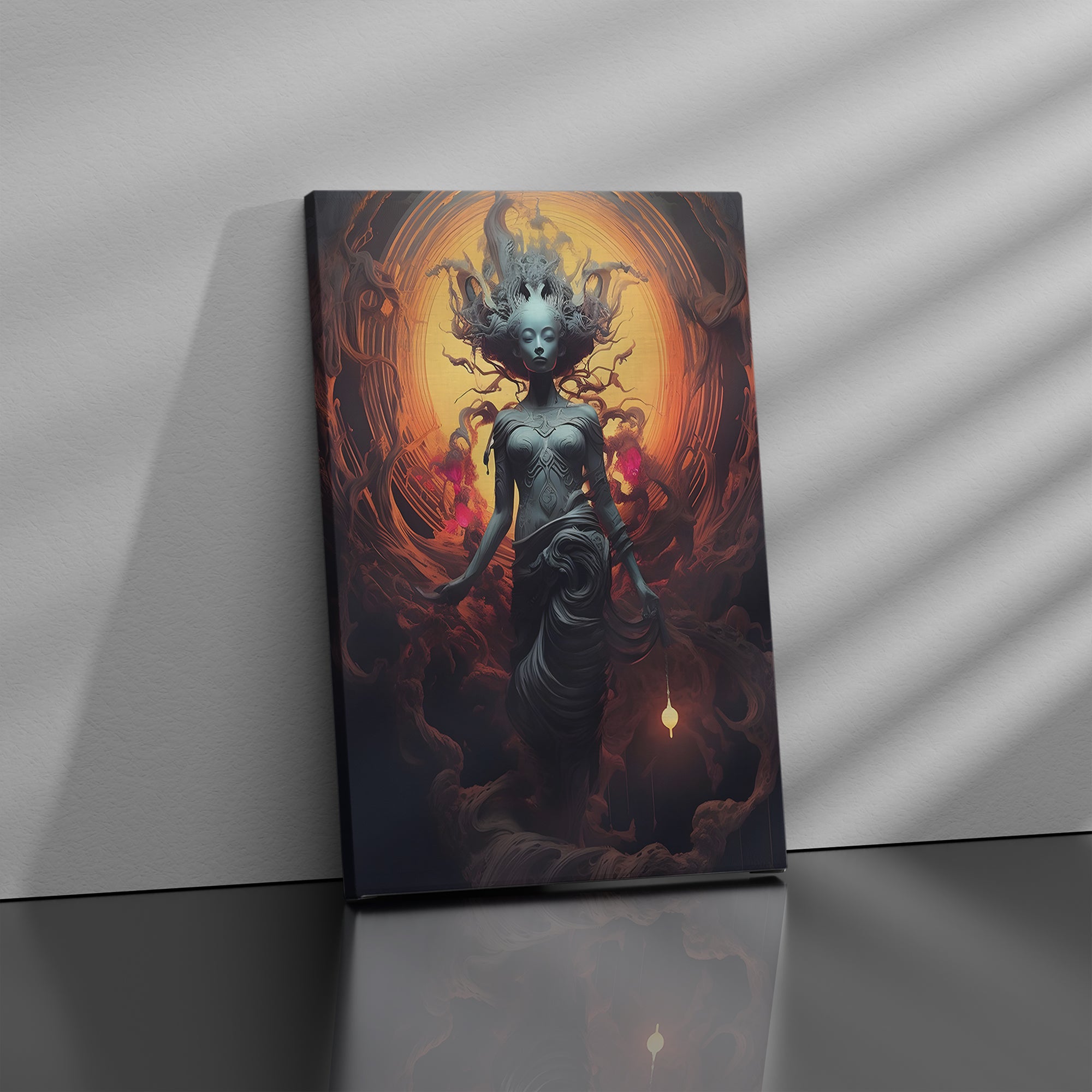 Majestic Feminine Demiurge - High-Quality Canvas Print | Custom Photo Canvas Print, Also Custom Canvas Prints with Your Photos