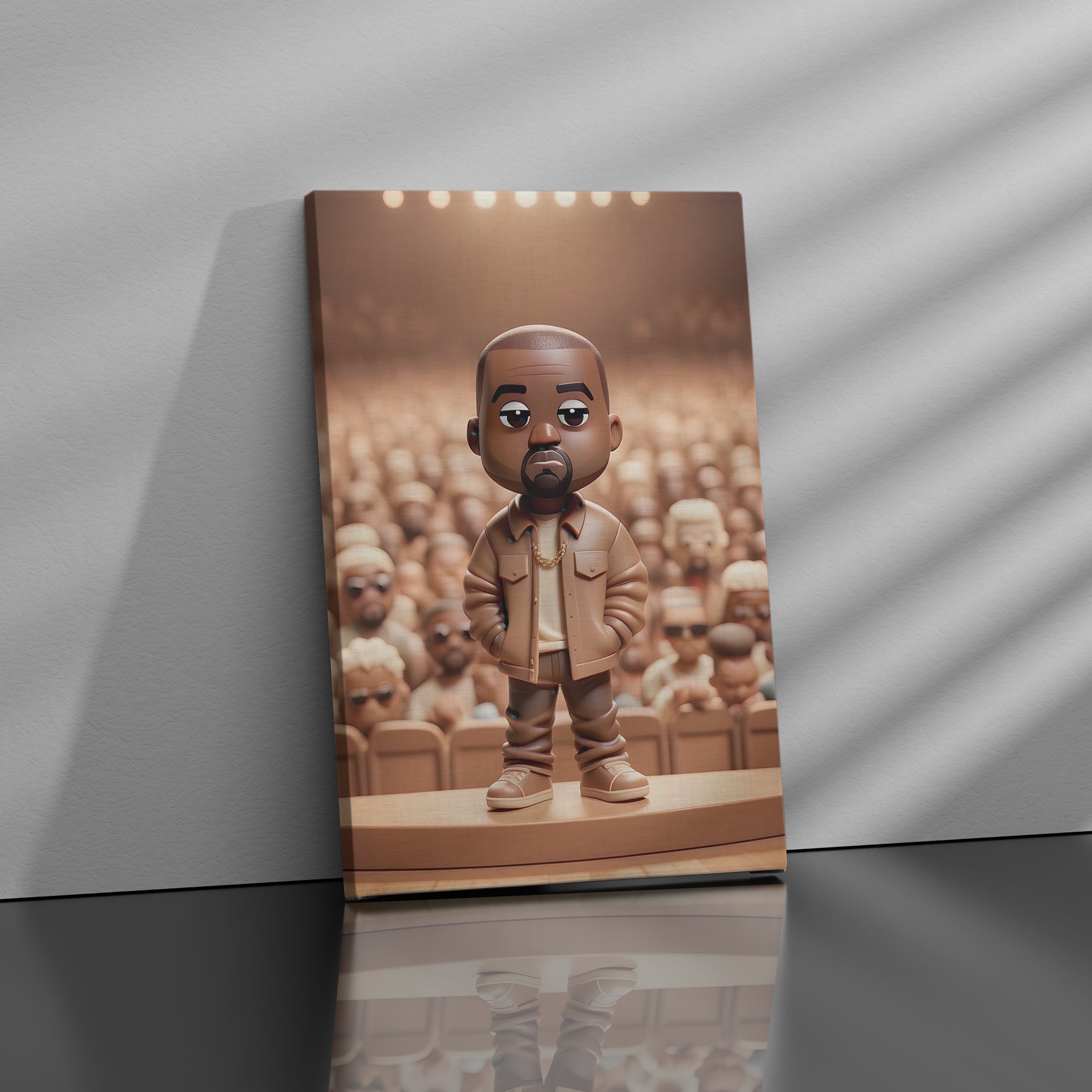 Kanye Figurine - High-Quality Canvas Print | Custom Photo Canvas Print, Also Custom Canvas Prints with Your Photos