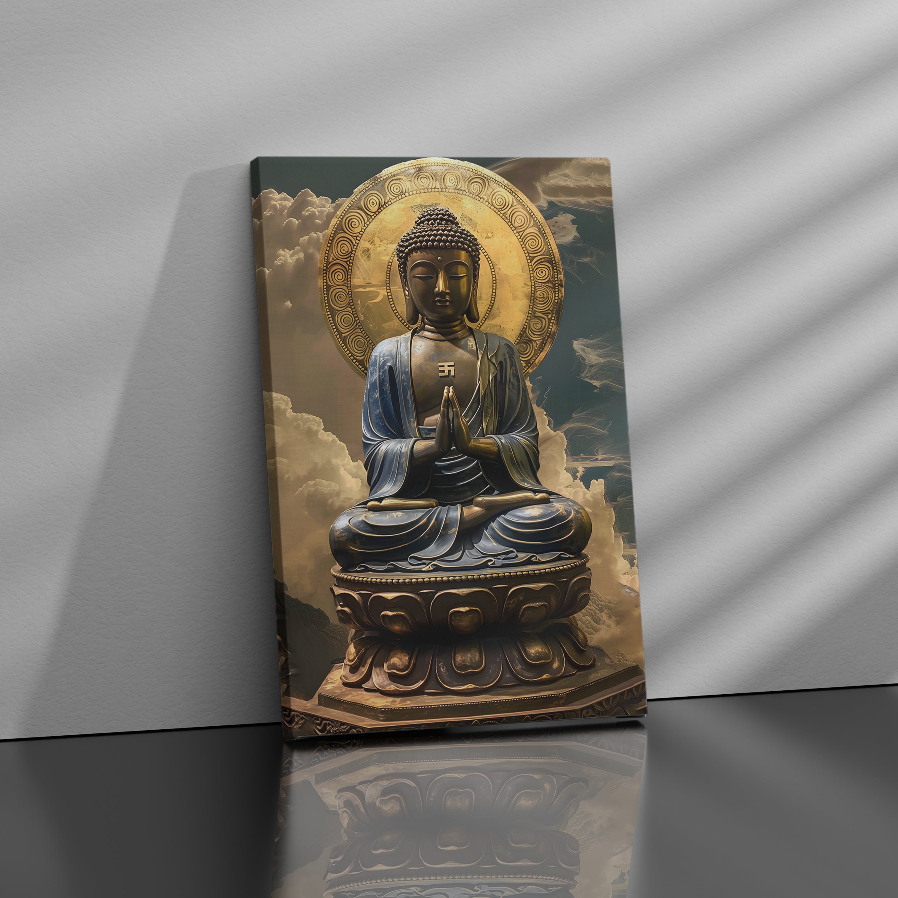 Serenity of the Buddha - High-Quality Canvas Print | Custom Photo Canvas Print, Also Custom Canvas Prints with Your Photos