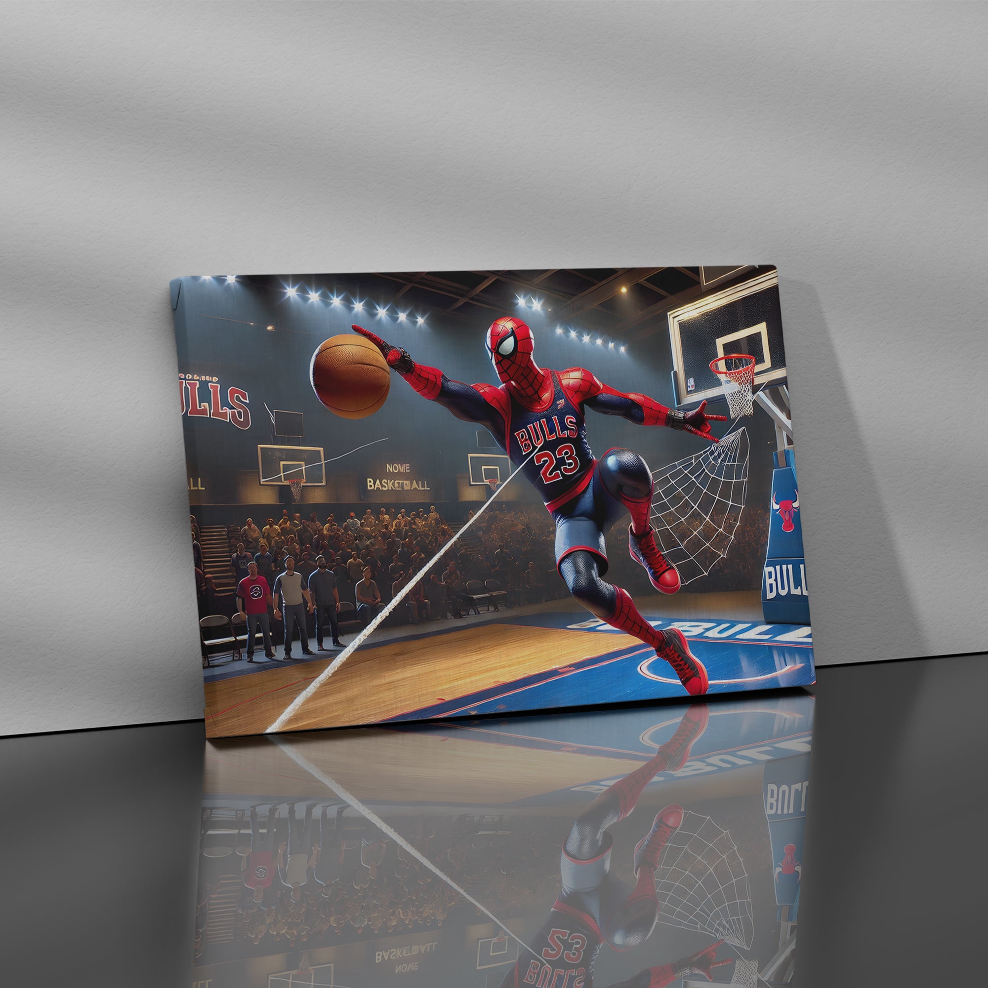 Spider-Man's Court Performance - High-Quality Canvas Print | Custom Photo Canvas Print, Also Custom Canvas Prints with Your Photos